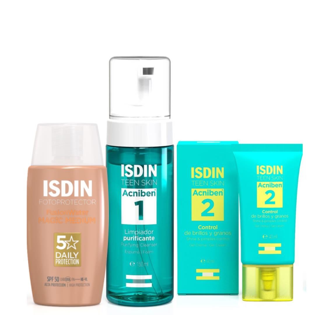 Rutina Piel Mixta a Grasa con Color